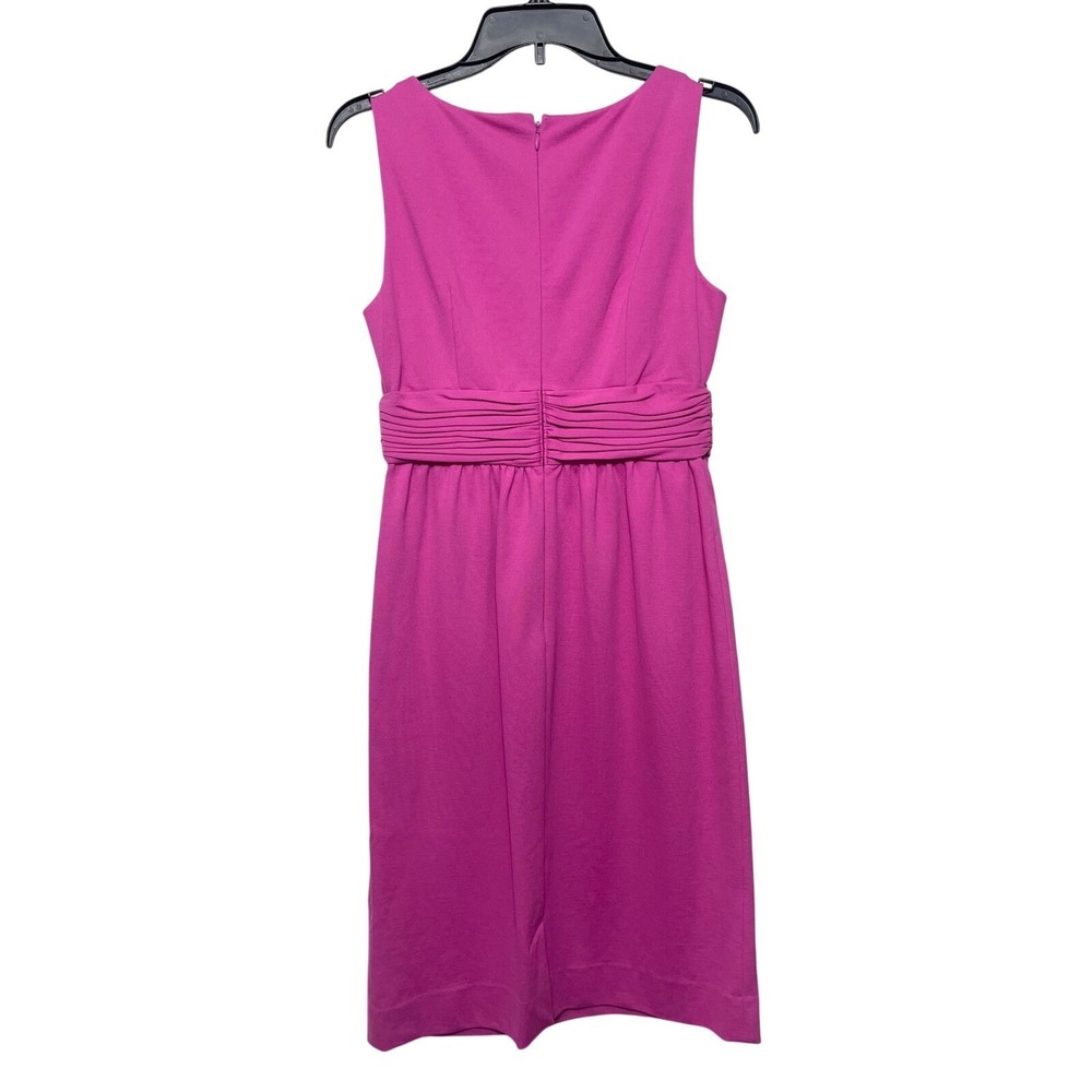 New Kate Spade New York Pink V-Neck Ponte Dress Size 14 - Picture 5 of 11